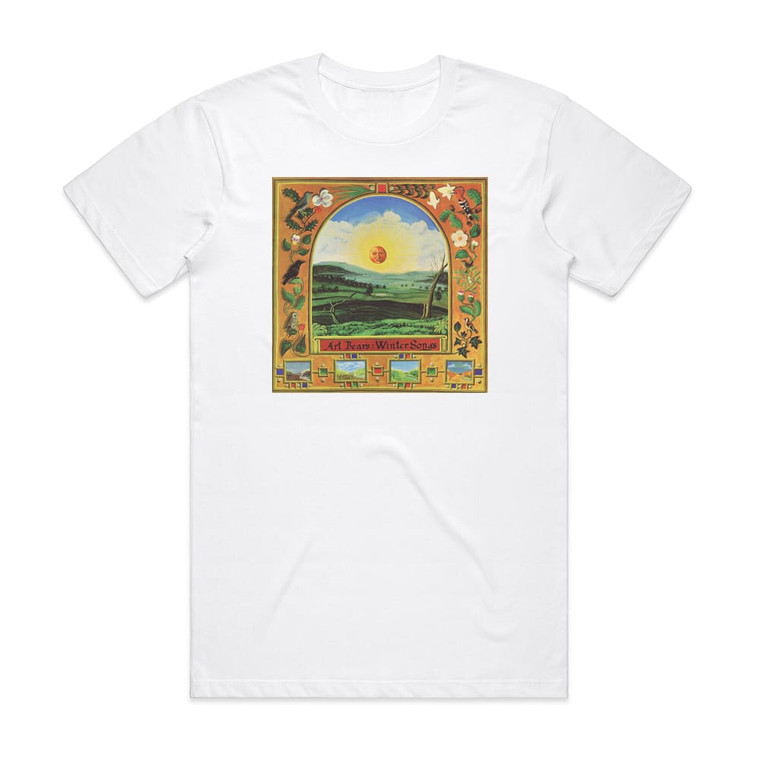 Art Bears Winter Songs Album Cover T-Shirt White