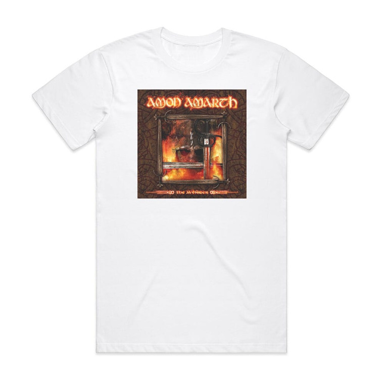 Amon Amarth The Avenger 1 Album Cover T-Shirt White