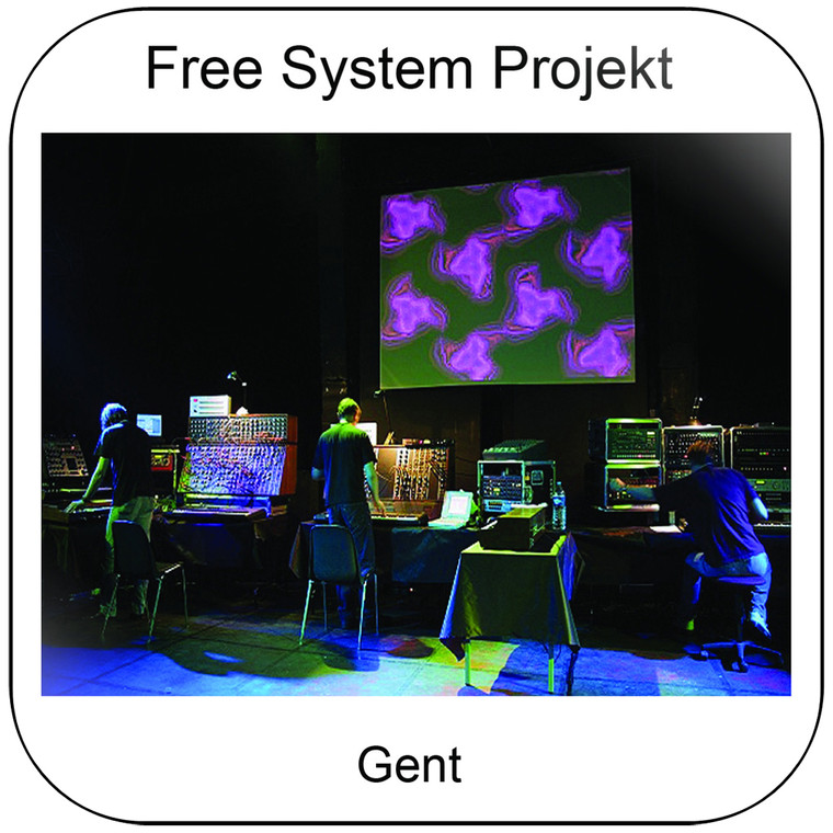 Free System Projekt Gent Album Cover Sticker