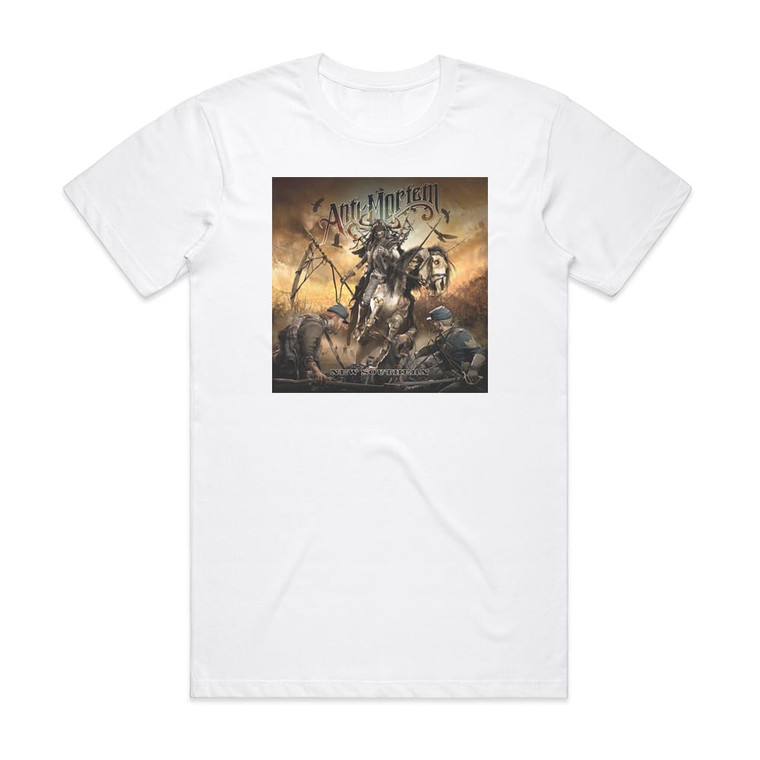 Anti-Mortem New Southern Album Cover T-Shirt White