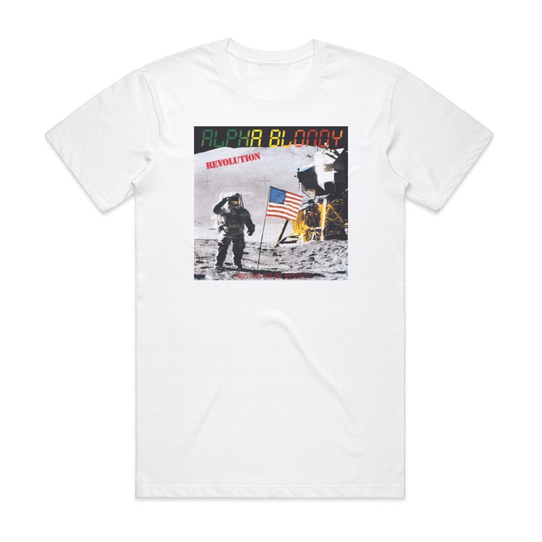 Alpha Blondy Revolution Album Cover T-Shirt White