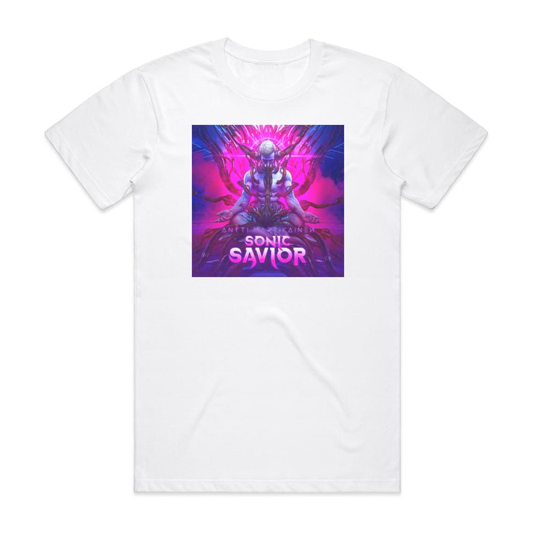 Antti Martikainen Sonic Savior Album Cover T-Shirt White