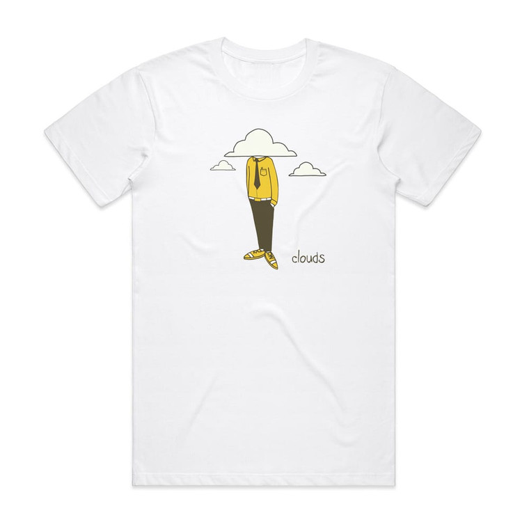 Apollo Brown Clouds Album Cover T-Shirt White
