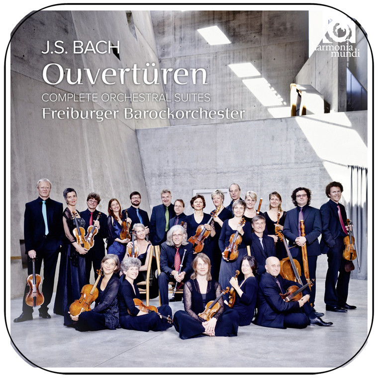 Freiburger Barockorchester Ouvertren Complete Orchestral Suites Album Cover Sticker