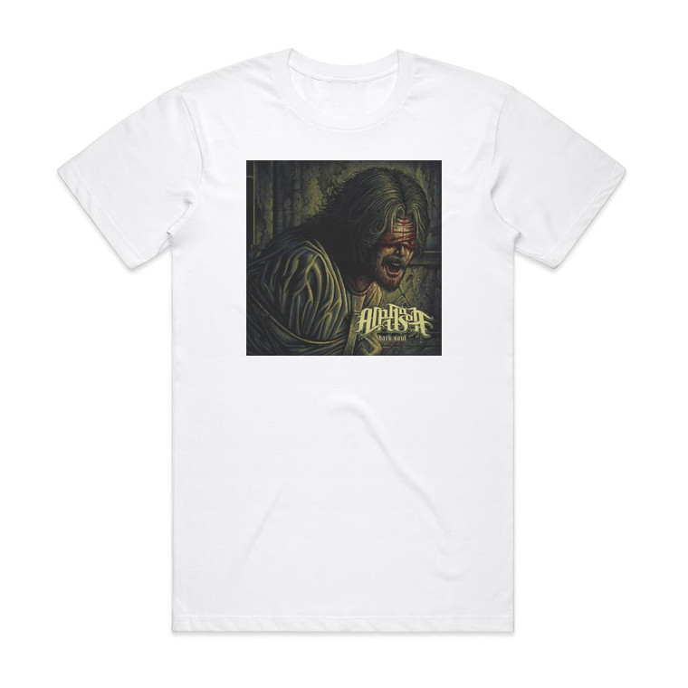 Alpha Wolf Dark Soul Album Cover T-Shirt White Alpha Wolf Dark Soul Album Cover T-Shirt White