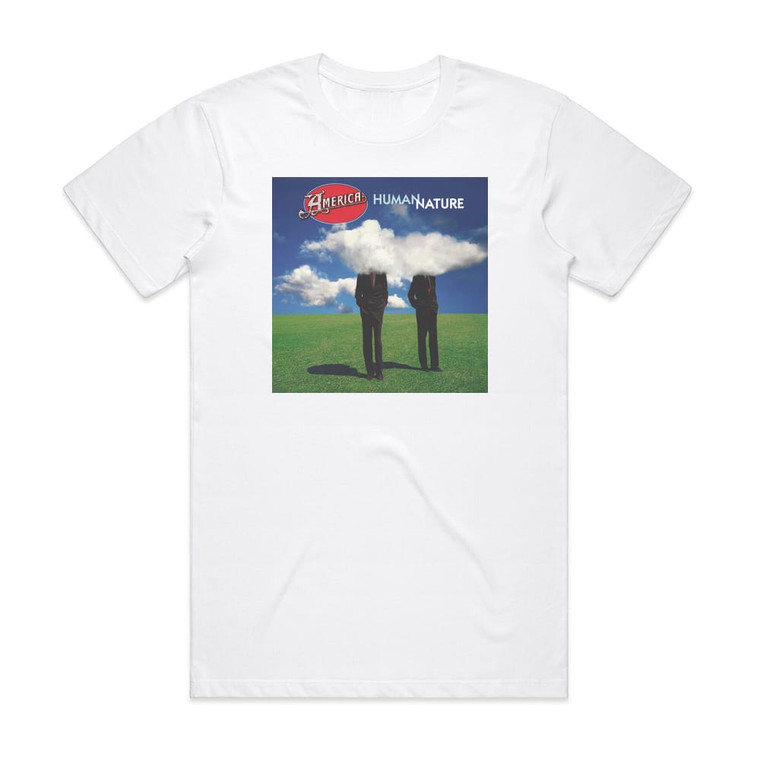 America Human Nature Album Cover T-Shirt White