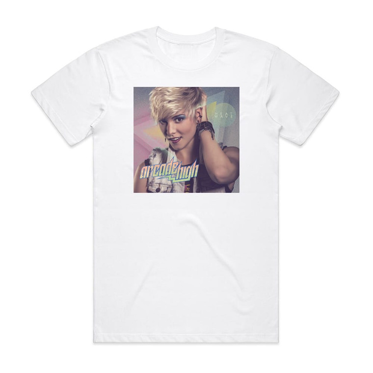 Arcade High Heat Wave Album Cover T-Shirt White