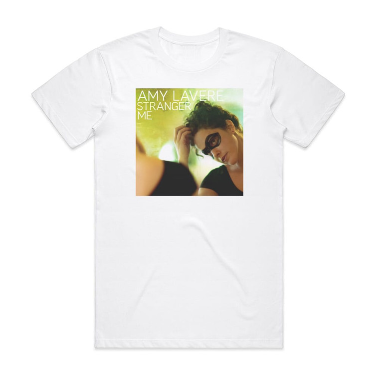Amy LaVere Stranger Me Album Cover T-Shirt White