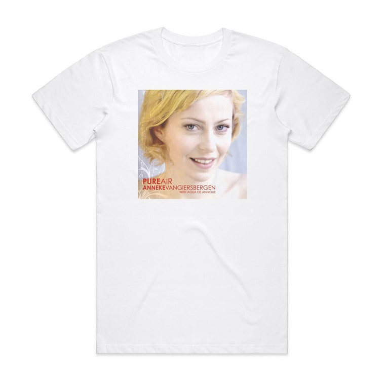 Agua de Annique Pure Air Album Cover T-Shirt White