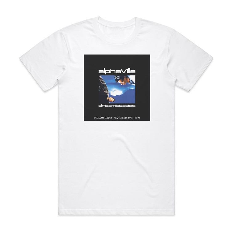 Alphaville Dreamscapes Revisited Album Cover T-Shirt White