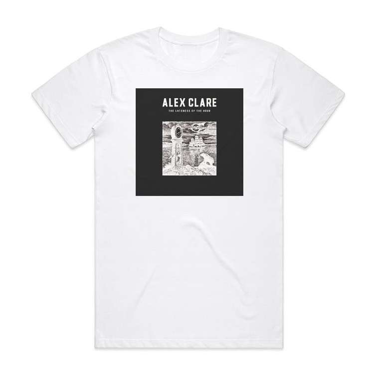 Alex Clare Lateness Of The Hour 1 Album Cover T-Shirt White