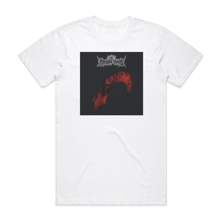 Archaic Tomb Congregations For Ancient Rituals Album Cover T-Shirt White