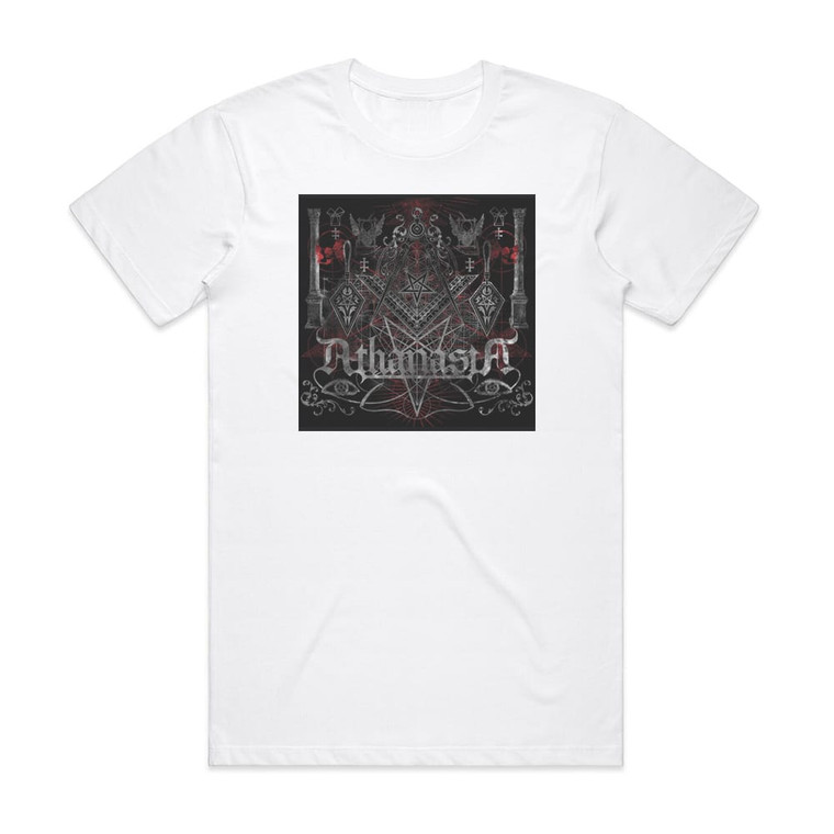 Athanasia The Order Of The Silver Compass Album Cover T-Shirt White
