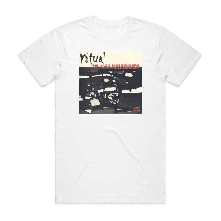 Art Blakey Ritual The Modern Jazz Messengers Album Cover T-Shirt White