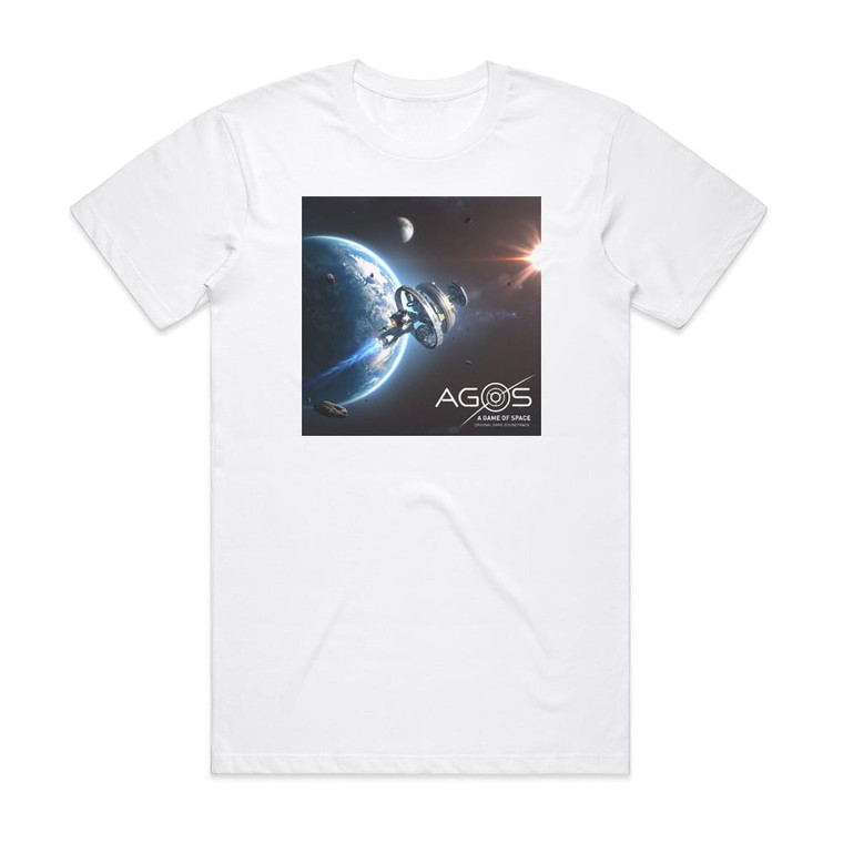 Austin Wintory Agos A Game Of Space Original Game Soundtrack Album Cover T-Shirt White