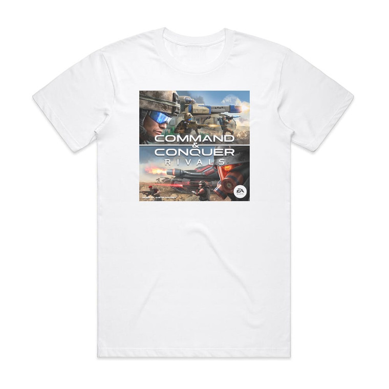 Austin Wintory Command Conquer Rivals Album Cover T-Shirt White