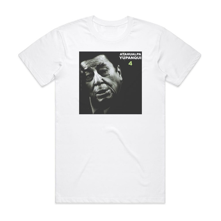 Atahualpa Yupanqui Lintgrale Volume 4 Album Cover T-Shirt White