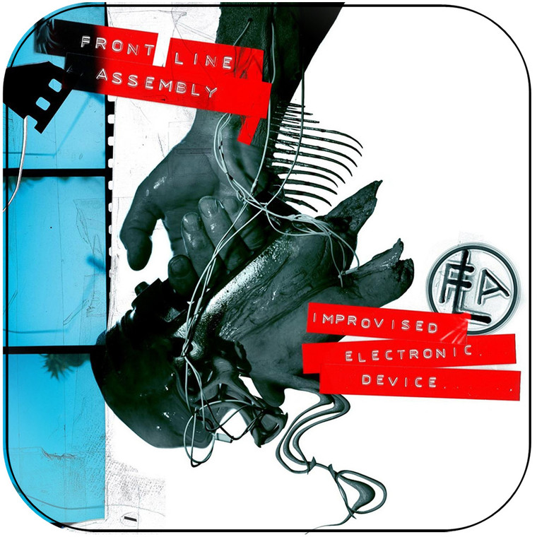 Front Line Assembly Improvised Electronic Device Album Cover Sticker