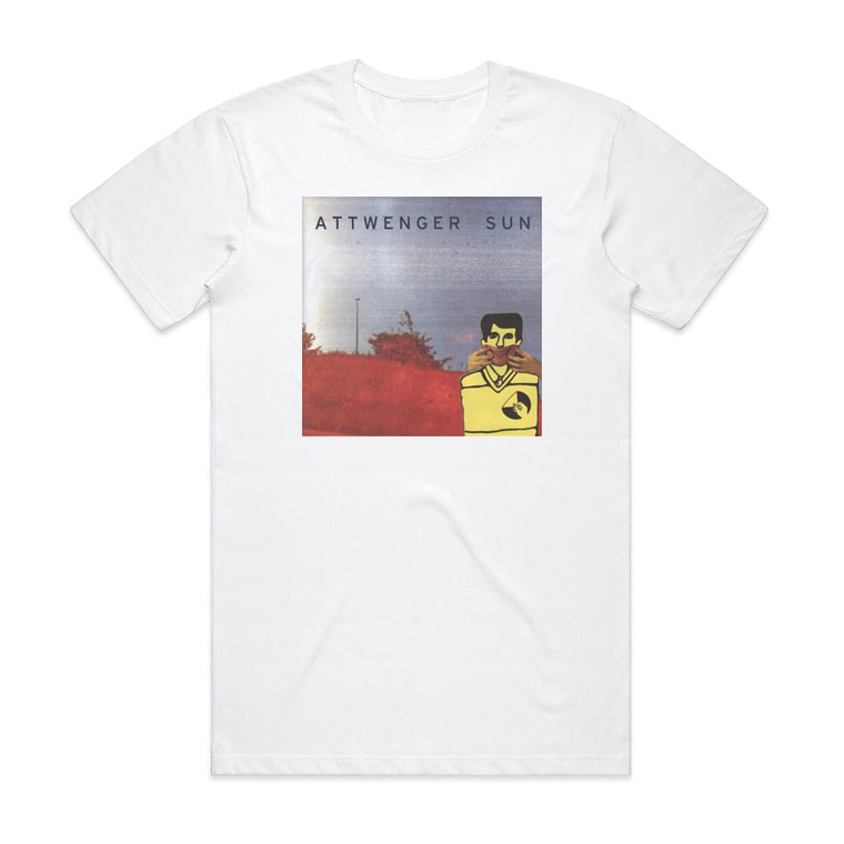 Attwenger Sun Album Cover T-Shirt White
