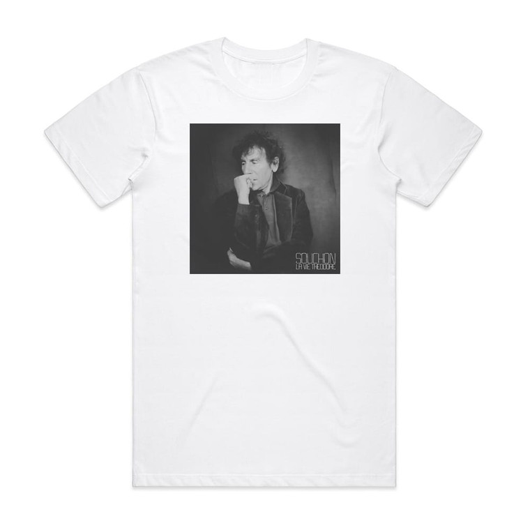 Alain Souchon La Vie Thodore Album Cover T-Shirt White