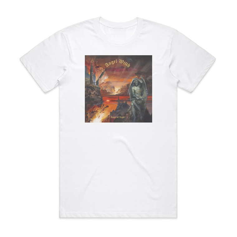 Angel Witch Angel Of Light Album Cover T-Shirt White
