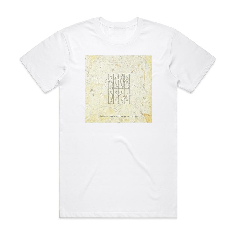 AR Kane Complete Singles Collection Album Cover T-Shirt White