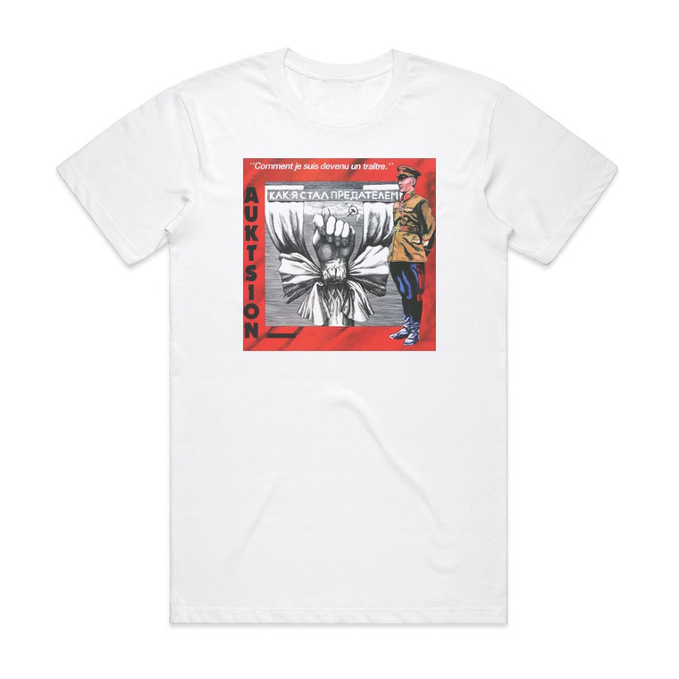 Auktyon   Album Cover T-Shirt White