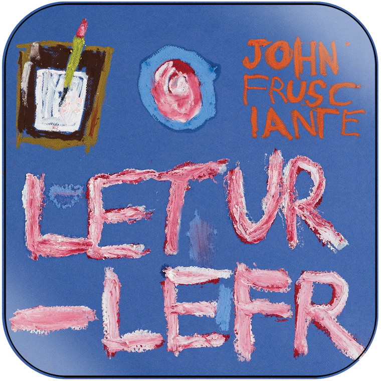 John Frusciante Letur Lefr Album Cover Sticker