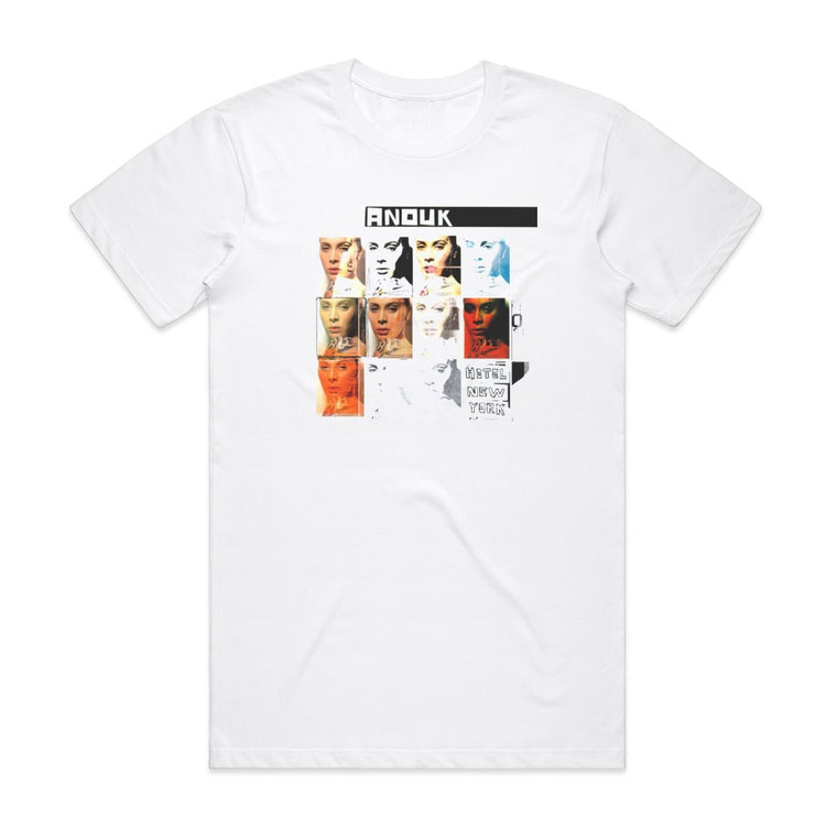 Anouk Hotel New York Album Cover T-Shirt White