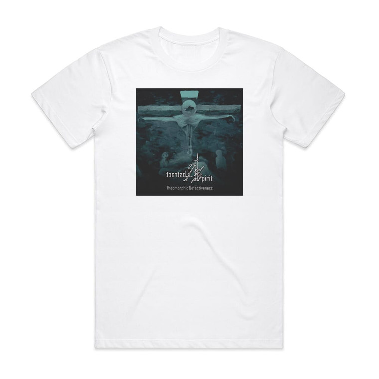 Abstract Spirit Theomorphic Defectiveness Album Cover T-Shirt White