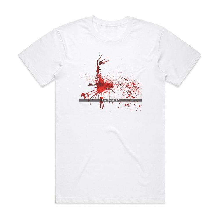 Andrey Avkhimovich Deathmatch Album Cover T-Shirt White