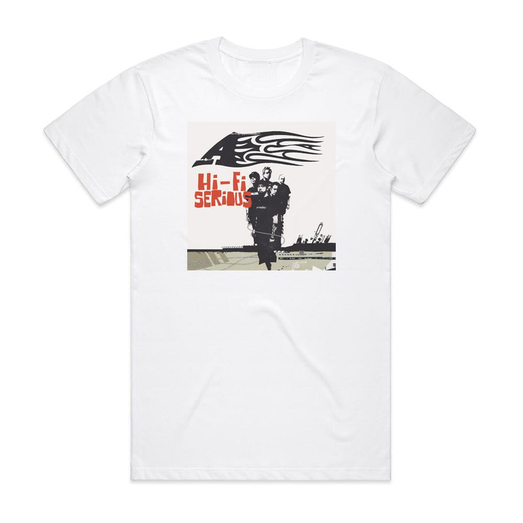 A Hi Fi Serious Album Cover T-Shirt White