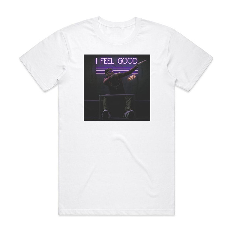 Abdi I Feel Good Album Cover T-Shirt White