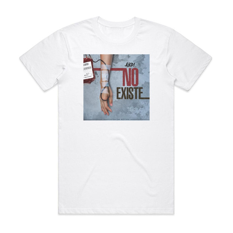 Abdi No Existe Album Cover T-Shirt White