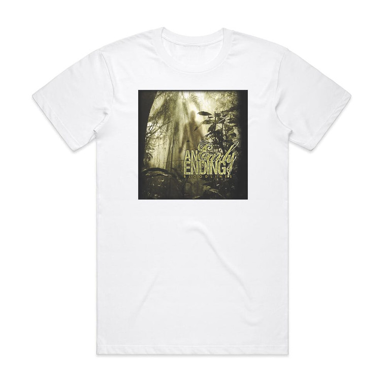 An Early Ending Bloodlines Album Cover T-Shirt White
