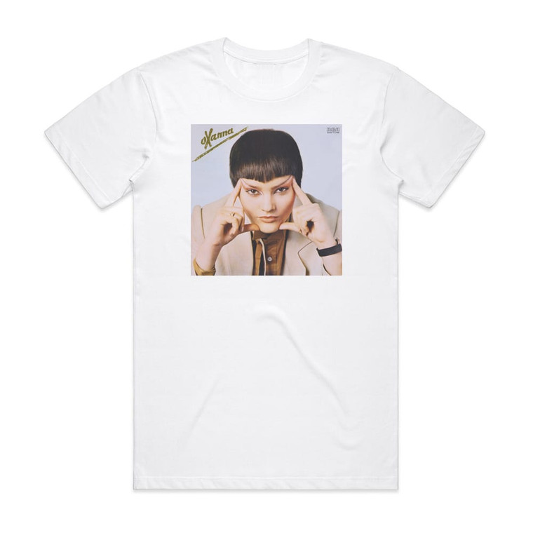 Anna Oxa Oxanna Album Cover T-Shirt White