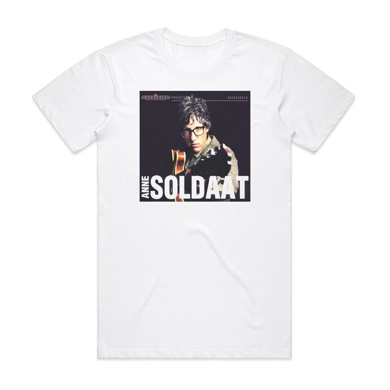 Anne Soldaat Anne Soldaat Album Cover T-Shirt White