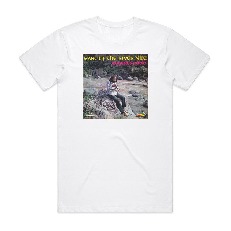 Augustus Pablo East Of The River Nile Album Cover T-Shirt White