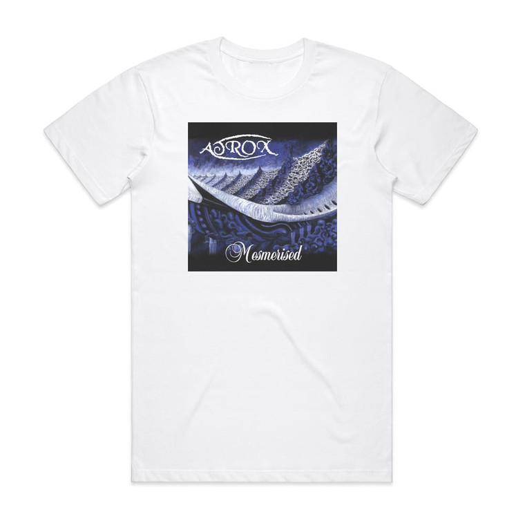 Atrox Mesmerised Album Cover T-Shirt White