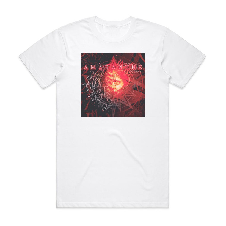Amaranthe 1000000 Lightyears Album Cover T-Shirt White
