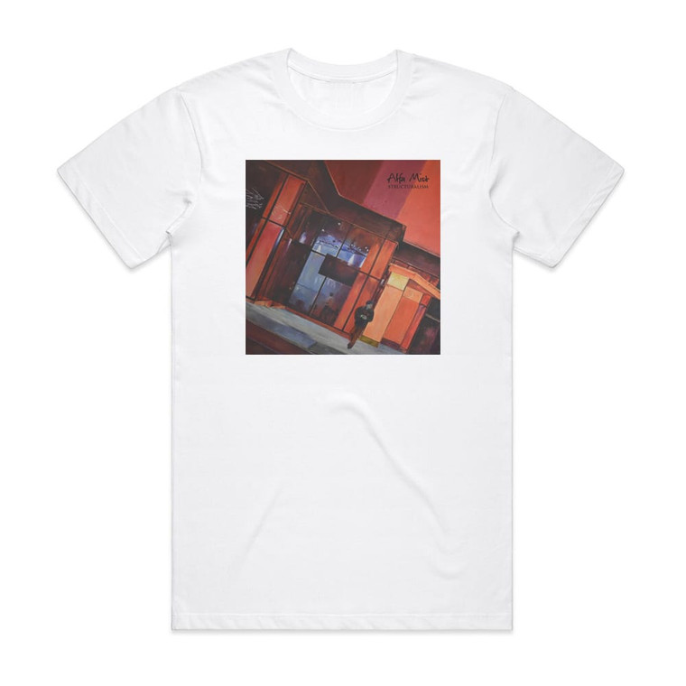 Alfa Mist Structuralism Album Cover T-Shirt White