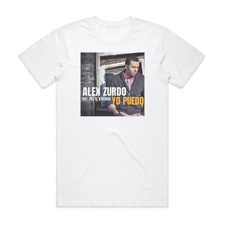Alex Zurdo Yo Puedo Album Cover T-Shirt White
