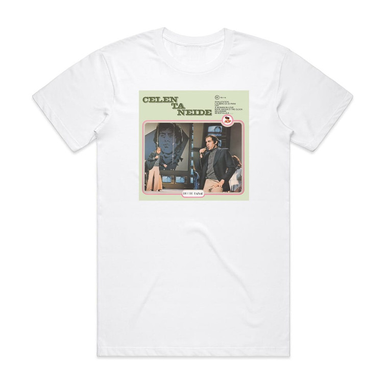 Adriano Celentano Celentaneide Album Cover T-Shirt White