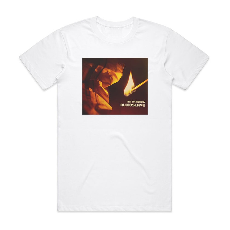Audioslave I Am The Highway Album Cover T-Shirt White