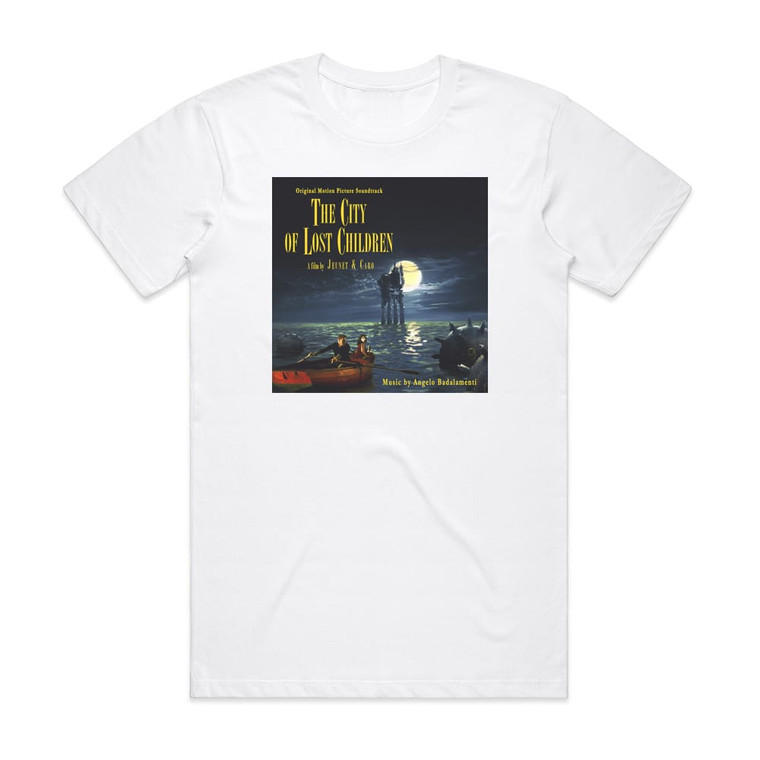 Angelo Badalamenti The City Of Lost Children Album Cover T-Shirt White