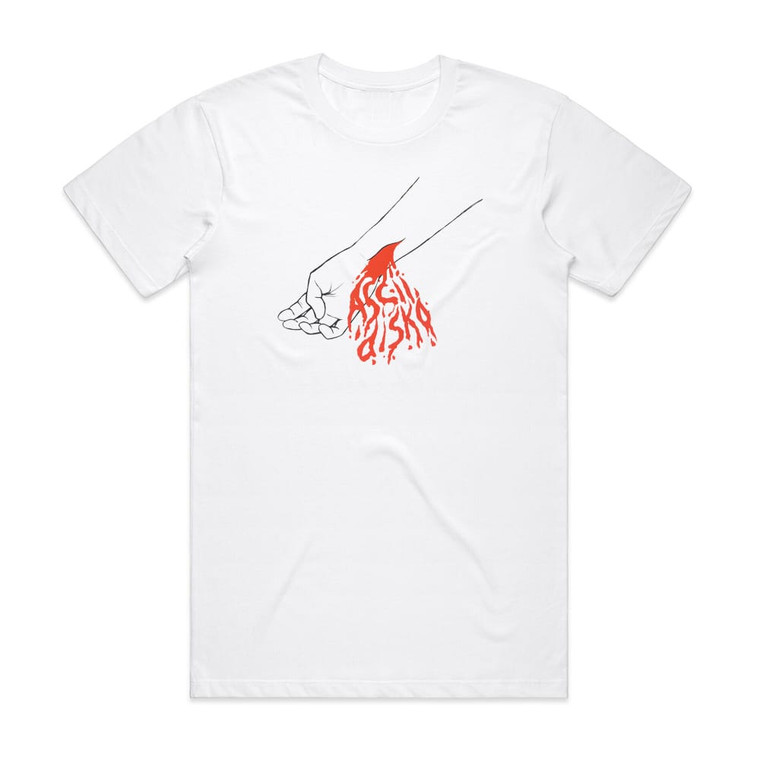 AsciiDisko A Bureaucratic Desire For Revenge Album Cover T-Shirt White