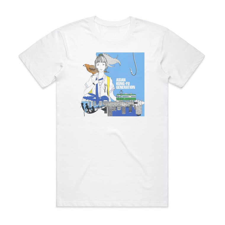 ASIAN KUNG-FU GENERATION Empty 9 Album Cover T-Shirt White