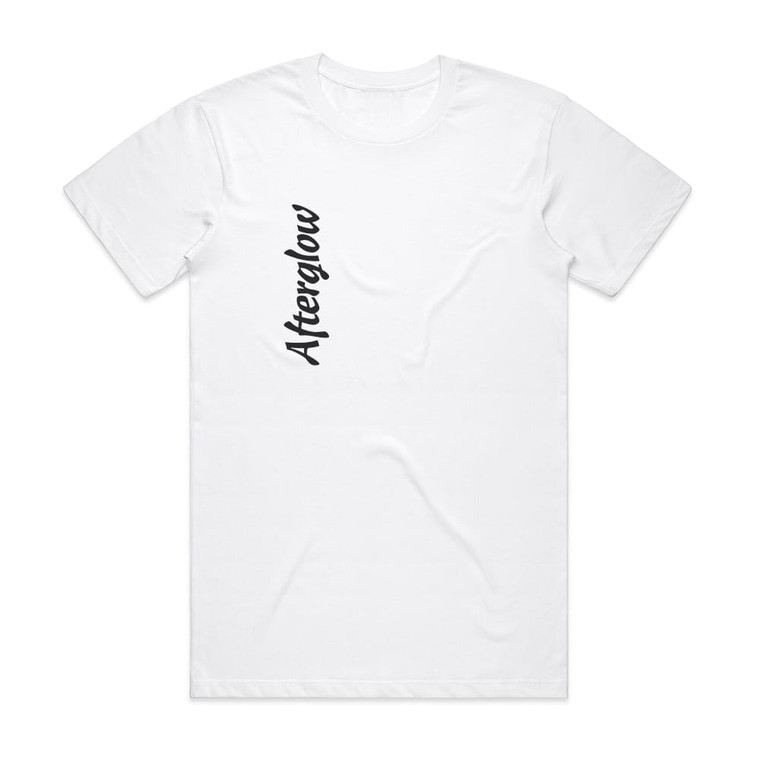 Afterglow Afterglow Album Cover T-Shirt White