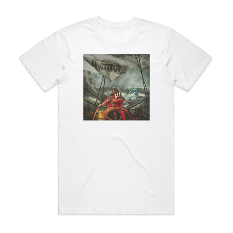 Avatar Hail The Apocalypse 1 Album Cover T-Shirt White