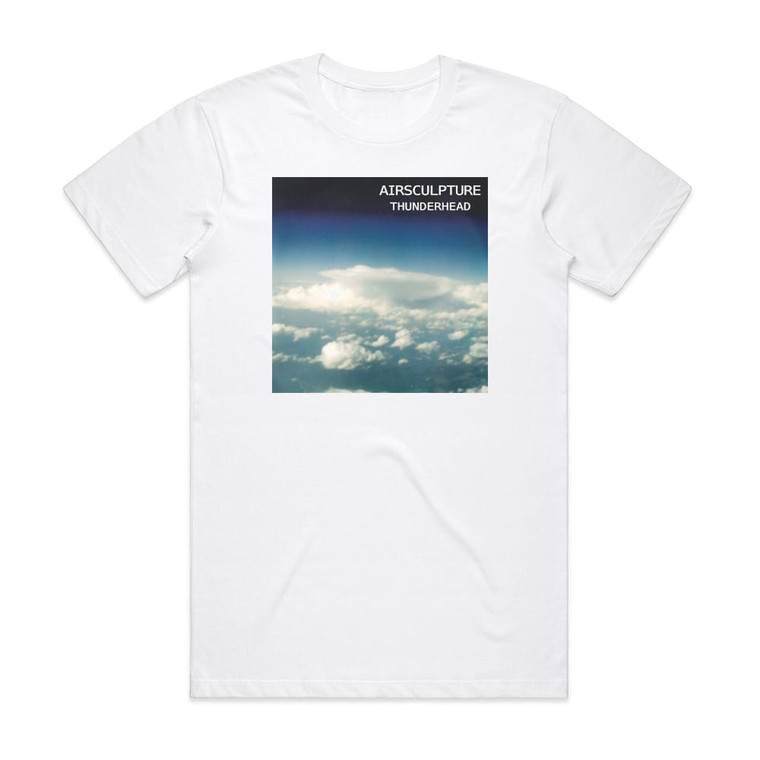 AirSculpture Thunderhead Album Cover T-Shirt White